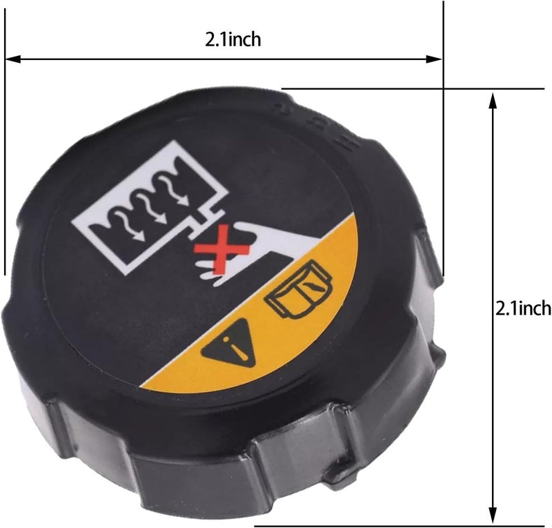 SUNNER THINKEN 25330-D3000 Radiator Coolant Reservoir Tank Cap for Kia Niro Sportage 2017-2021 for Kia Niro 2017-2020 - Image 2